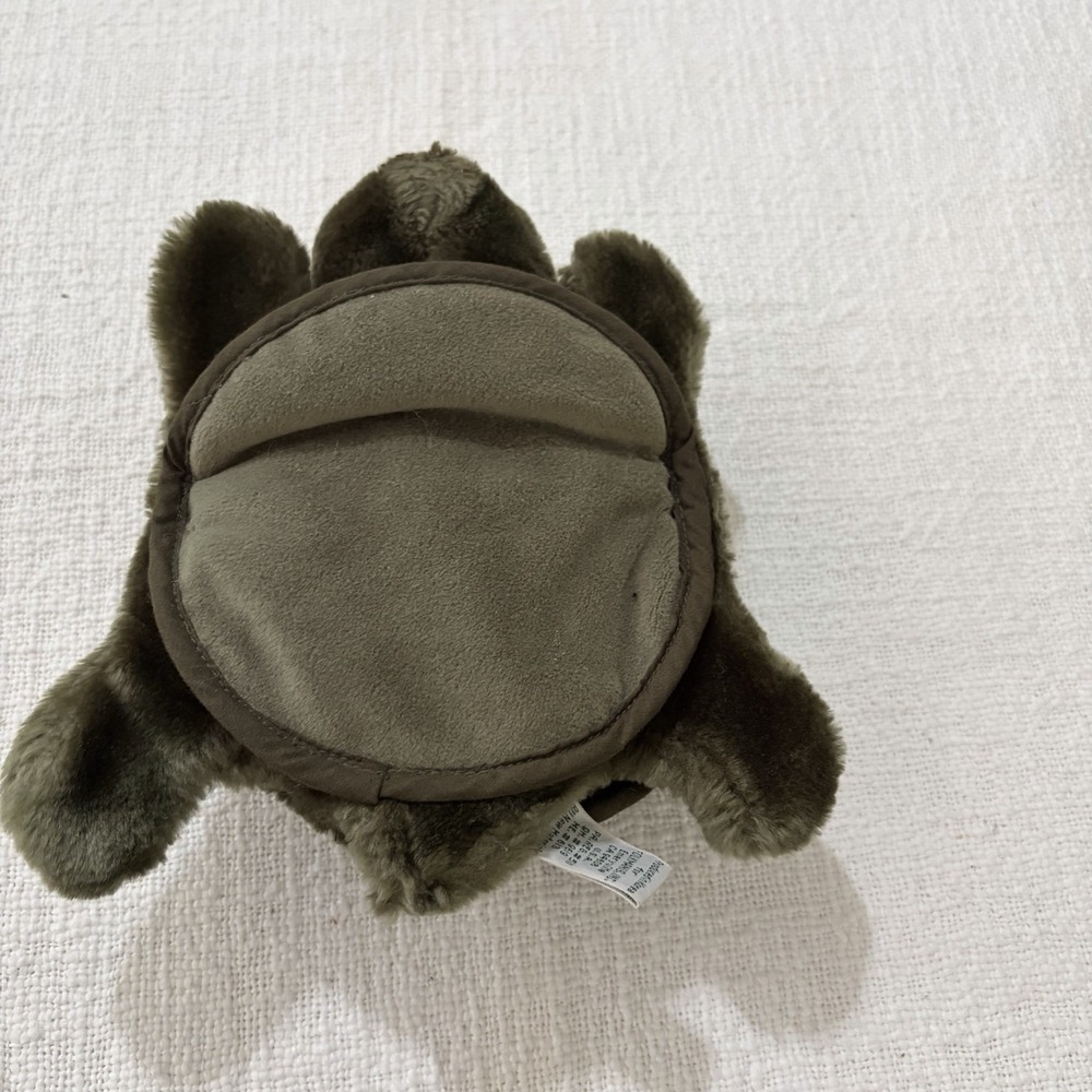 TURTLE FOLKTAILS TURTLE FOLKMANIS FURRY FOLK PUPPET PLUSH HAND PUPPET - Picture 2 of 8